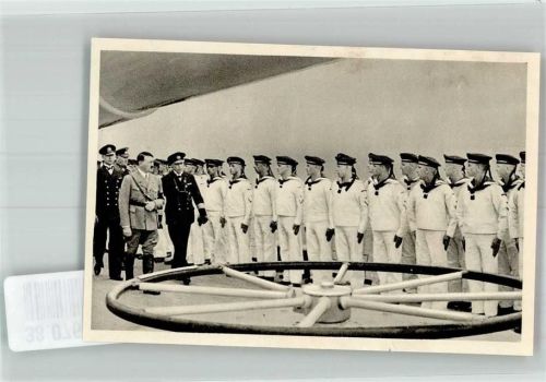 Sammelbild Der Führer bei der Kriegsmarine Album Nr. 8 Deutschland erwacht Nr. 142