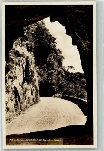 Albbruck Albtalstrasse Durchblick Tunnel 3 auf 2
