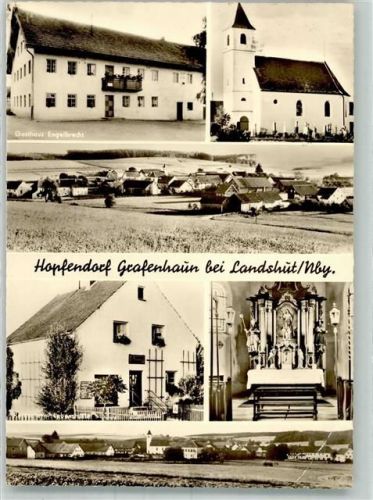 Grafenhaun Kirche Gasthaus Engelbrecht