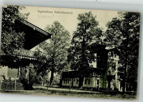 Joachimsthal 1911 Schloss Jagdschloss Hubertusstock