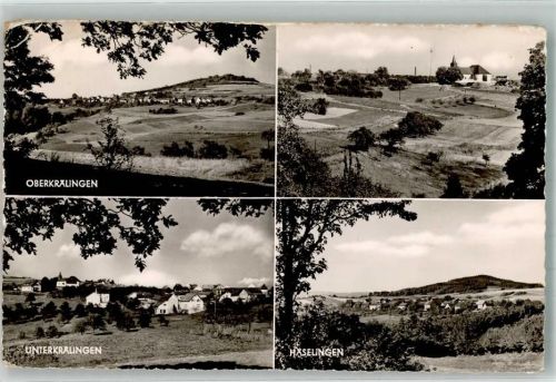 Häselingen 1962 Ober - und Unterkrälingen