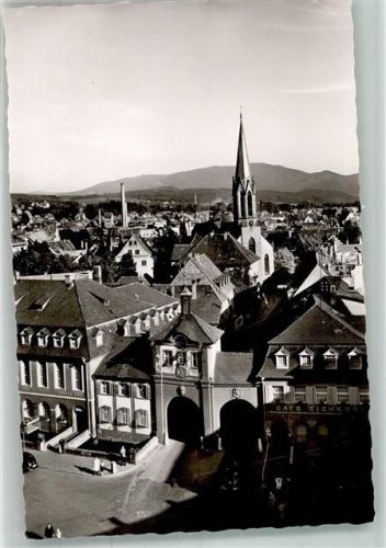 Emmendingen Stadttor mit Ev. Stadtkirche