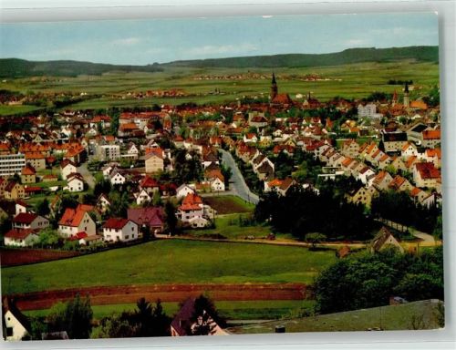 Hohenfels Panorama des Ortes mit Münster St. Johannes