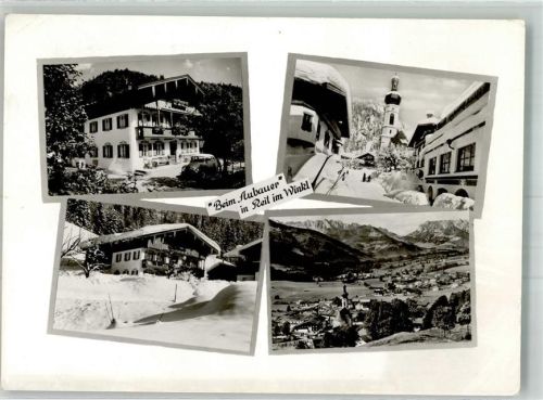 Reit im Winkl 1971 Gasthaus Beim Aubauer