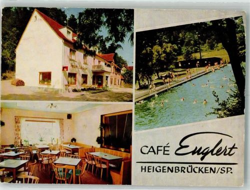 Heigenbrücken Schwimmbad Cafe Englert Pension