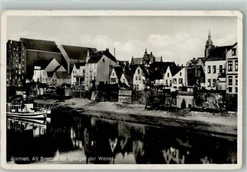 Bremen 1940 Alt Bremen Weser