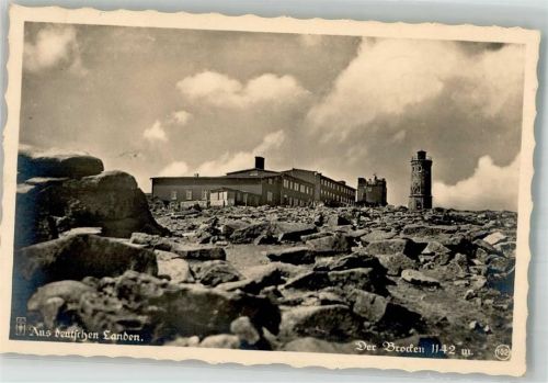 Brocken 1930 Hotel Wetterstation