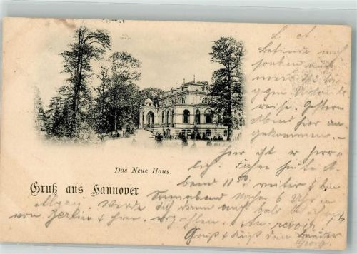 Hannover 1897 Das neue Haus