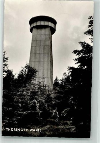 Lauenstein 1963 Aussichtsturm Thüringer Warte