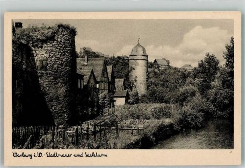 Warburg Stadtmauer Sackturm