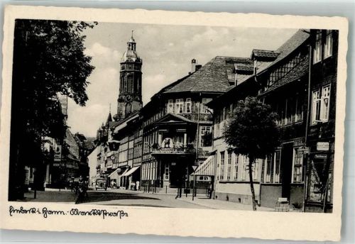 Einbeck Marktstrasse Hotel goldenener Löwe