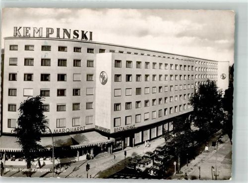 Charlottenburg 1960 Hotel Kempinksi Auto Luftpost