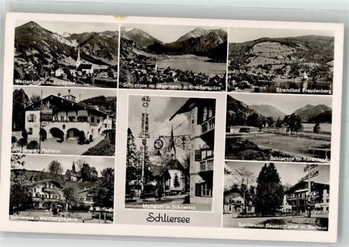 Schliersee Rathaus Weinbergkapelle Bauerntheater