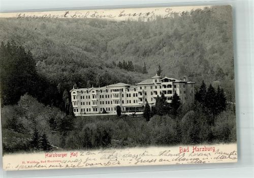 Bad Harzburg 1909 Hotel Harzburger Hof
