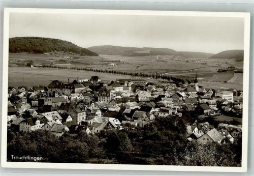 Treuchtlingen Panorama des Ortes mit der Markgrafenkirche