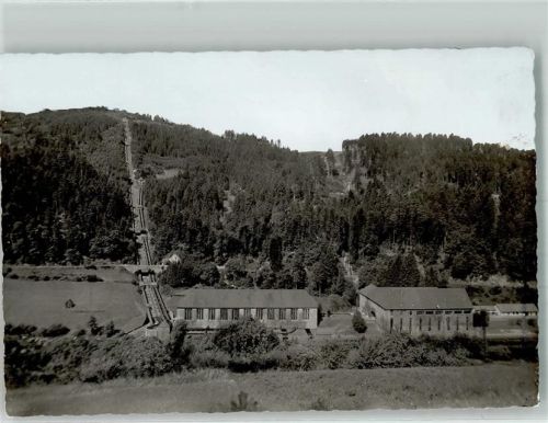 Forbach Kraftwerk Ort handschiftlich Foto Original aus Archiv eines Ansichtskartenverlages
