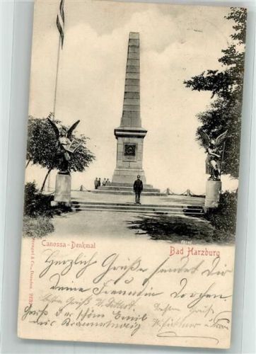 Bad Harzburg 1905 Canossa Denkmal