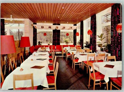 Rieden 1974 Gasthaus Autobahn-Raststätte Riedener Wald