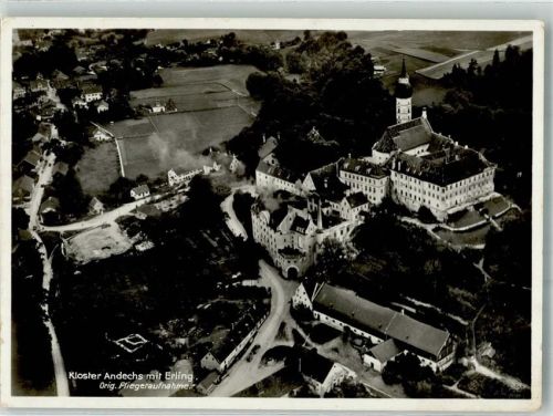 Andechs Fliegeraufnahme Kloster