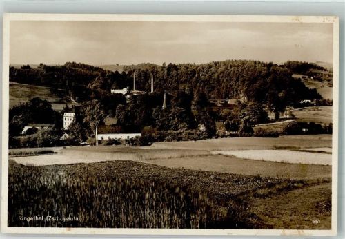 Ringethal Panorama des Ortes mit der Martinskirche