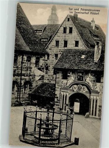 Altdorf Tor und Athenbrunnen im Wichernhaus Fotograf Hirthe