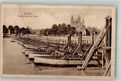 Speyer Schiffbrücke Dom