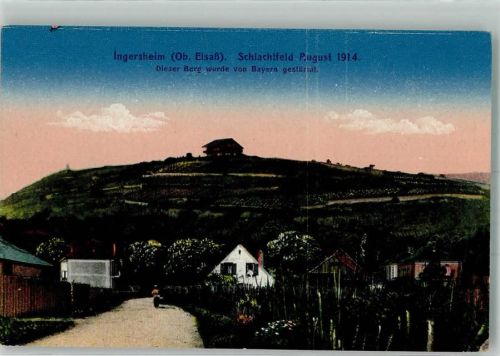Ingersheim WK I Schlachtfeld