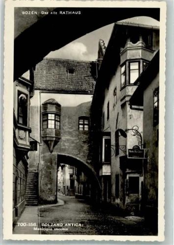 Bozen Rathaus Gasse Municipia vacchio