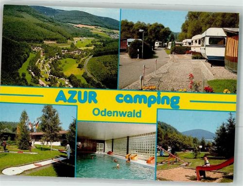 Kirchzell Azur- Camping Schwimmbad Minigolf