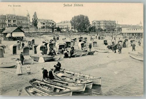Ahlbeck Schwimmbad Strand