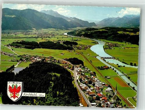 Kirchbichl 1971 Fliegeraufnahme