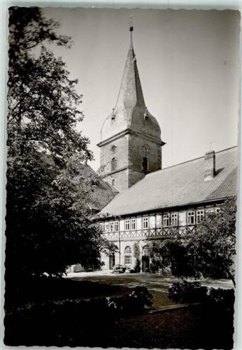 Wöltingerode Foto Burghof Original aus Archiv eines Ansichtskartenverlages