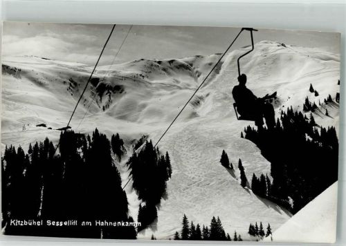 Kitzbühel Seilbahn Sessellift Hahnenkamm Winter