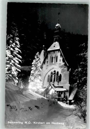 Semmering-Kurort 1968 Kirche am Hochberg