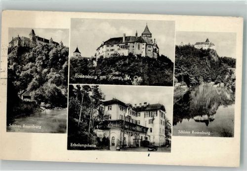 Rosenburg 1949 Schloss Rosensburg Hotel Erholungsheim