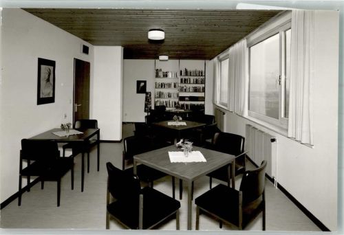 Springe Altenheim Aufenthaltsraum Foto Original aus Archiv eines Ansichtskartenverlages Ort handschriftlich