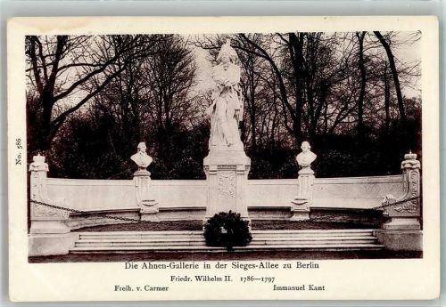 Tiergarten Ahnen Gallerie in d. Sieges Allee Friedr. Wilhelm II.