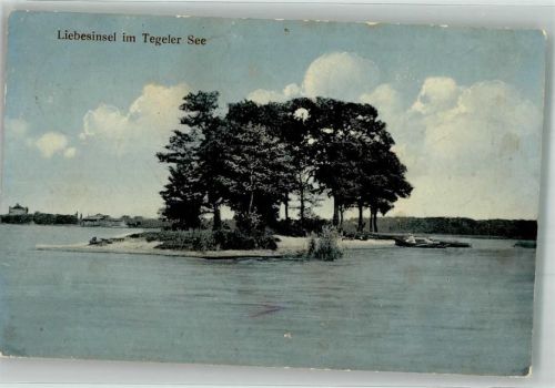 Tegel Tegeler See Liebesinsel