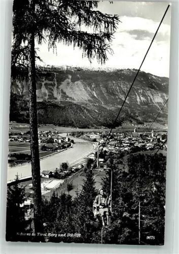 Schwaz 1960 Seilbahn Sessellift