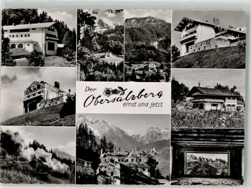 Berchtesgaden Der Berghof vor und nach dem Krieg Fotograf Ammon