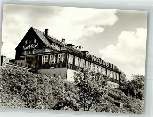 Klingenthal HO-Sporthotel Waldgut Aschberg VEB Foto-Verlag