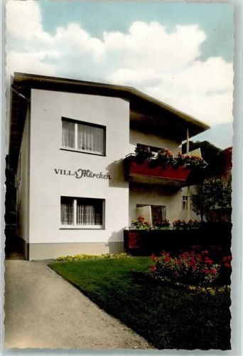 Bad Harzburg Pension Villa Märchen Foto Original aus Archiv eines Ansichtskartenverlages