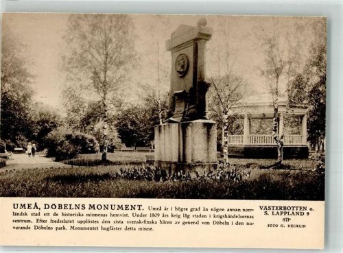Umea Denkmal von Döbeln