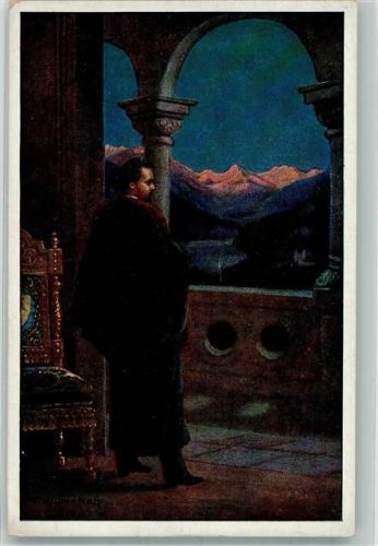 1918 Mutterseelenallein Der einsame König Münchner Kunst Nr. 3188
