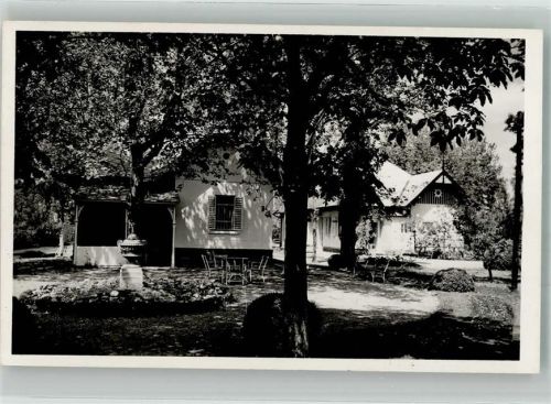 Balaton 1955 Balatonboglari Gasthaus