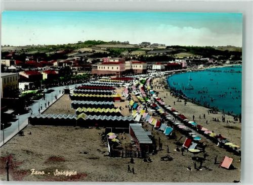 Fano 1953 Schwimmbad Strand