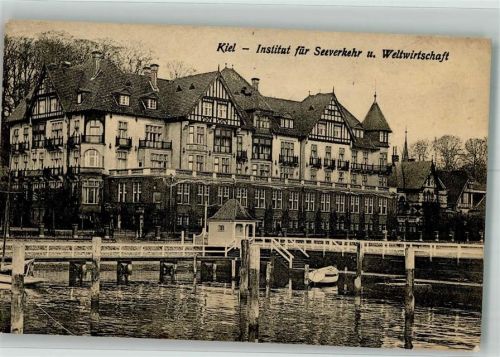 Kiel 1926 Institut für Seeverkehr und Weltwirtschaft Fotograf Ernst Crull