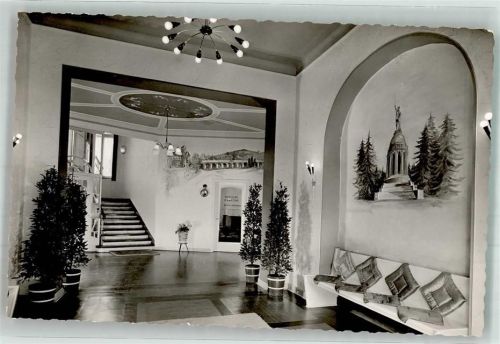 Bad Oeynhausen Herbers Kurhotel Flur mit Treppenhaus