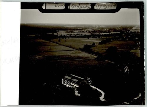 Hohenböken Fliegeraufnahme vom Freizeitheim Hohenböken Foto Original aus Archiv eines Ansichtskartenverlages Ort handschriftlich