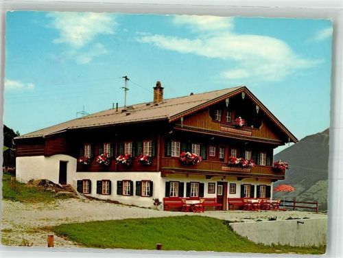 Zell 1988 Hüttenstempel Jausenstation Pension Schößalm